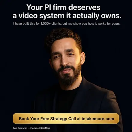 Founder direct-to-camera ad for IntakeMore